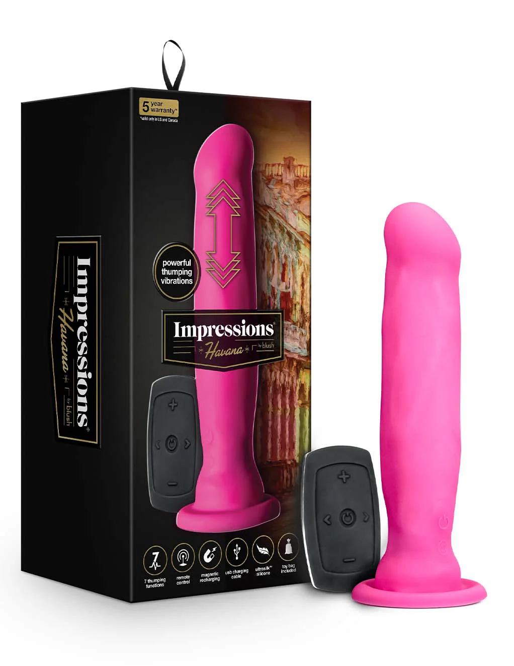 Impressions Havana Vibrating Dildo