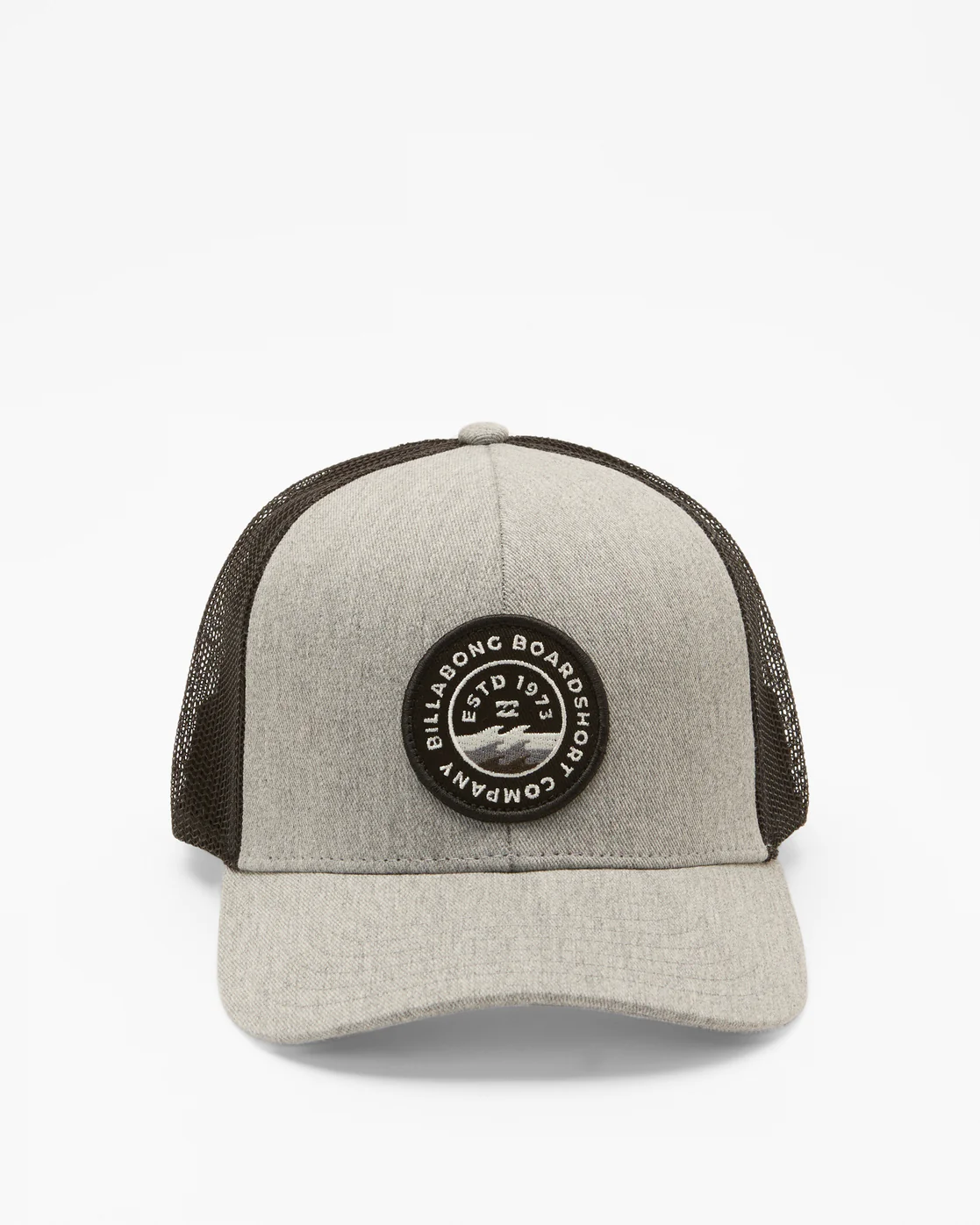 Billabong Walled Trucker Hat - Grey Black -Biliabong Outlet
