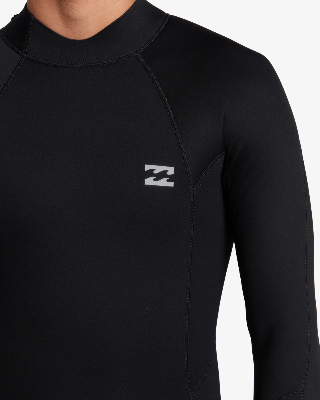 Billabong 3/2mm Foil Back Zip Wetsuit - Black -Biliabong Outlet