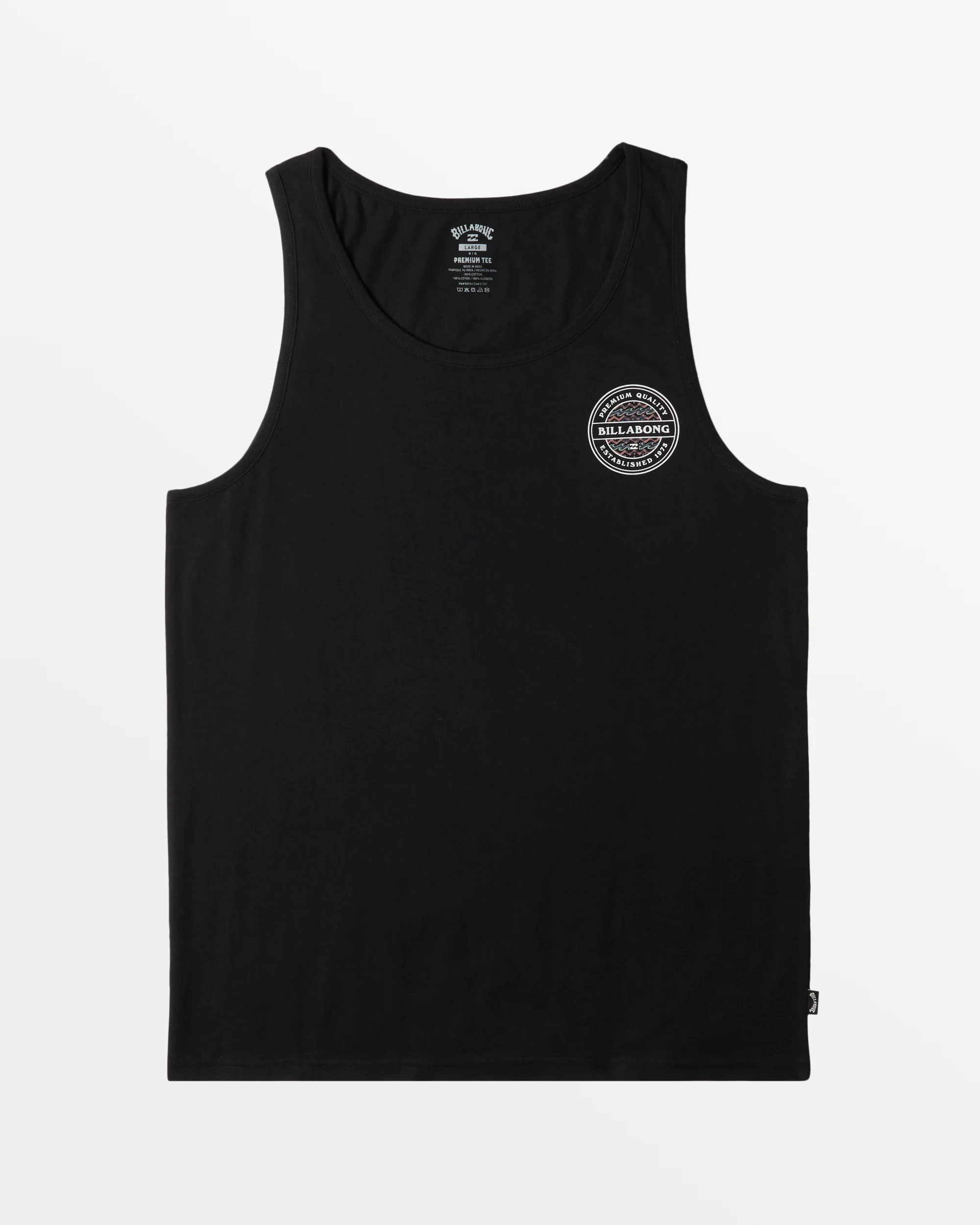 Billabong Boy's Rotor Tank Top - Black -Biliabong Outlet