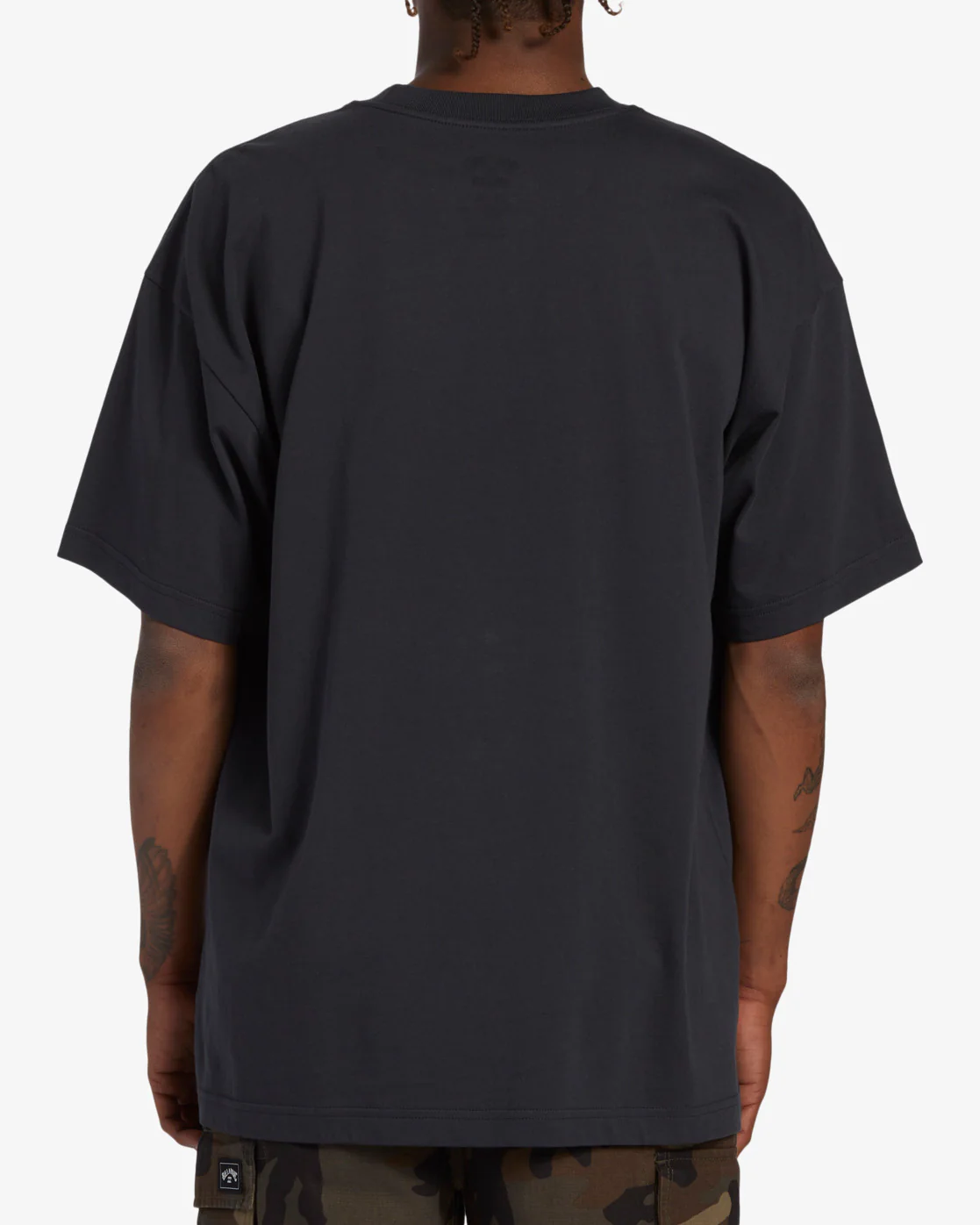 Billabong Bracket Wave OG Short Sleeve T-Shirt - Washed Black -Biliabong Outlet