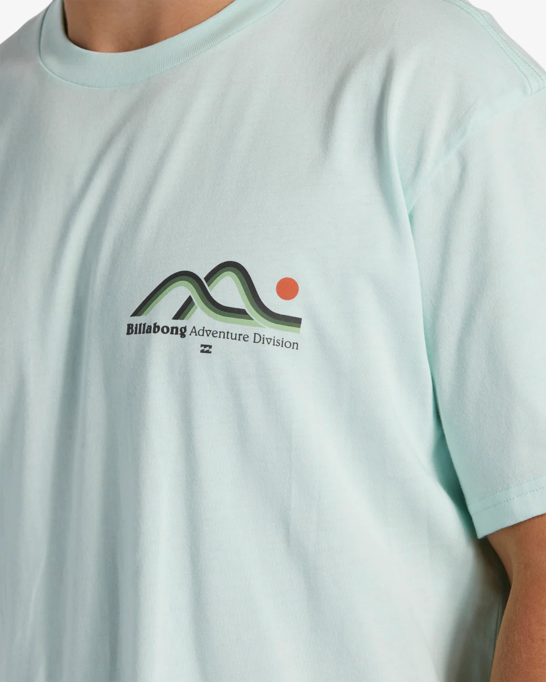 Billabong Range Short Sleeve T-Shirt - Seaglass -Biliabong Outlet