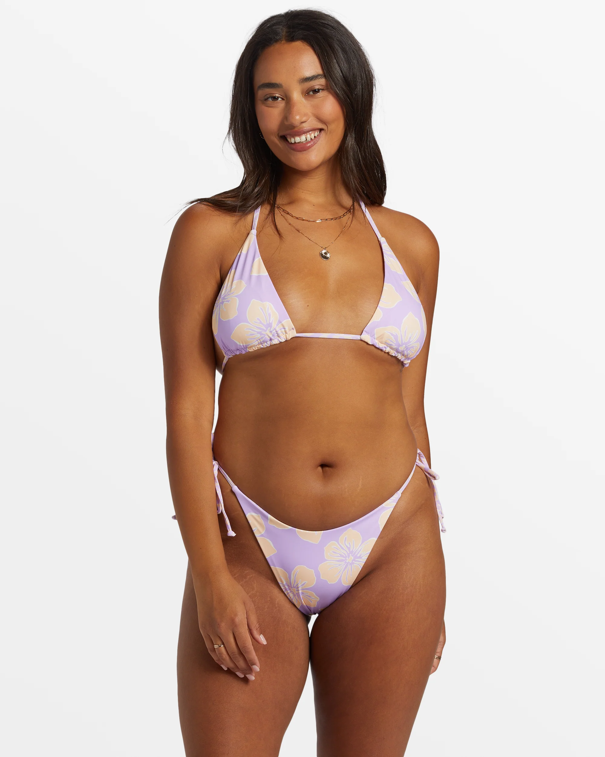 Billabong Catch The Sun Remi Bikini Top - Multi -Biliabong Outlet