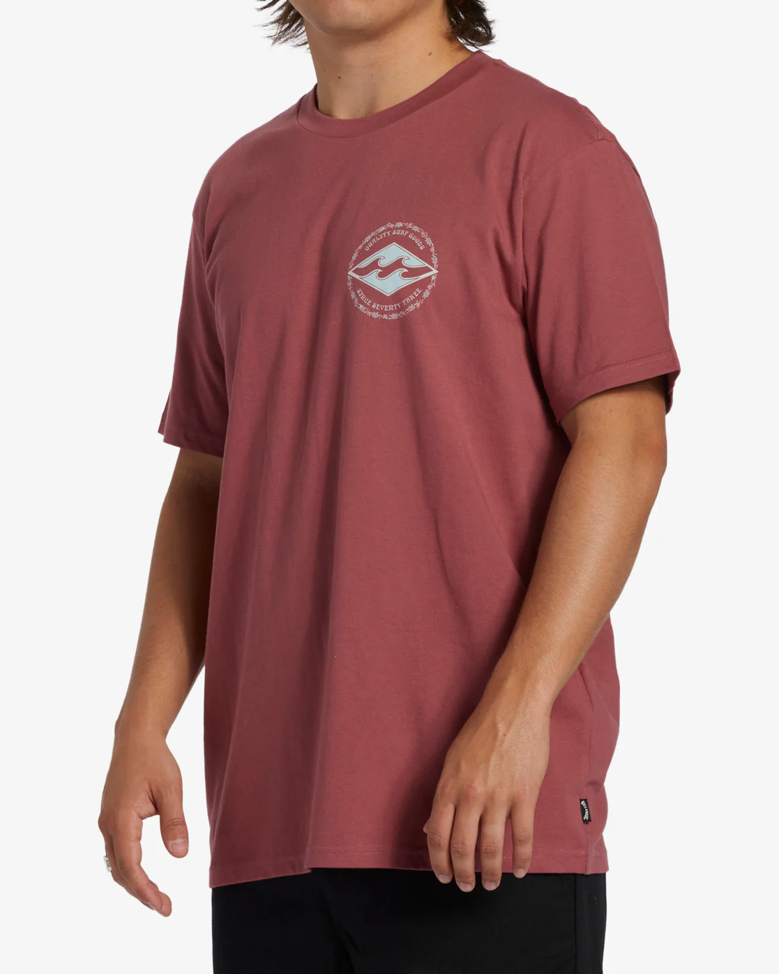 Billabong Rotor Diamond Short Sleeve T-Shirt - Rose Dust -Biliabong Outlet