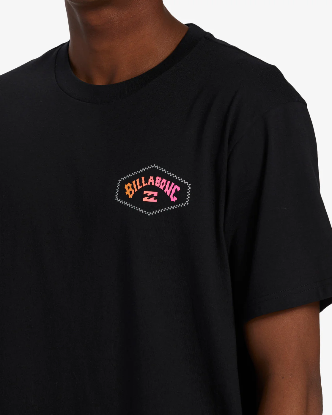 Billabong Exit Arch Short Sleeve T-Shirt - Black -Biliabong Outlet