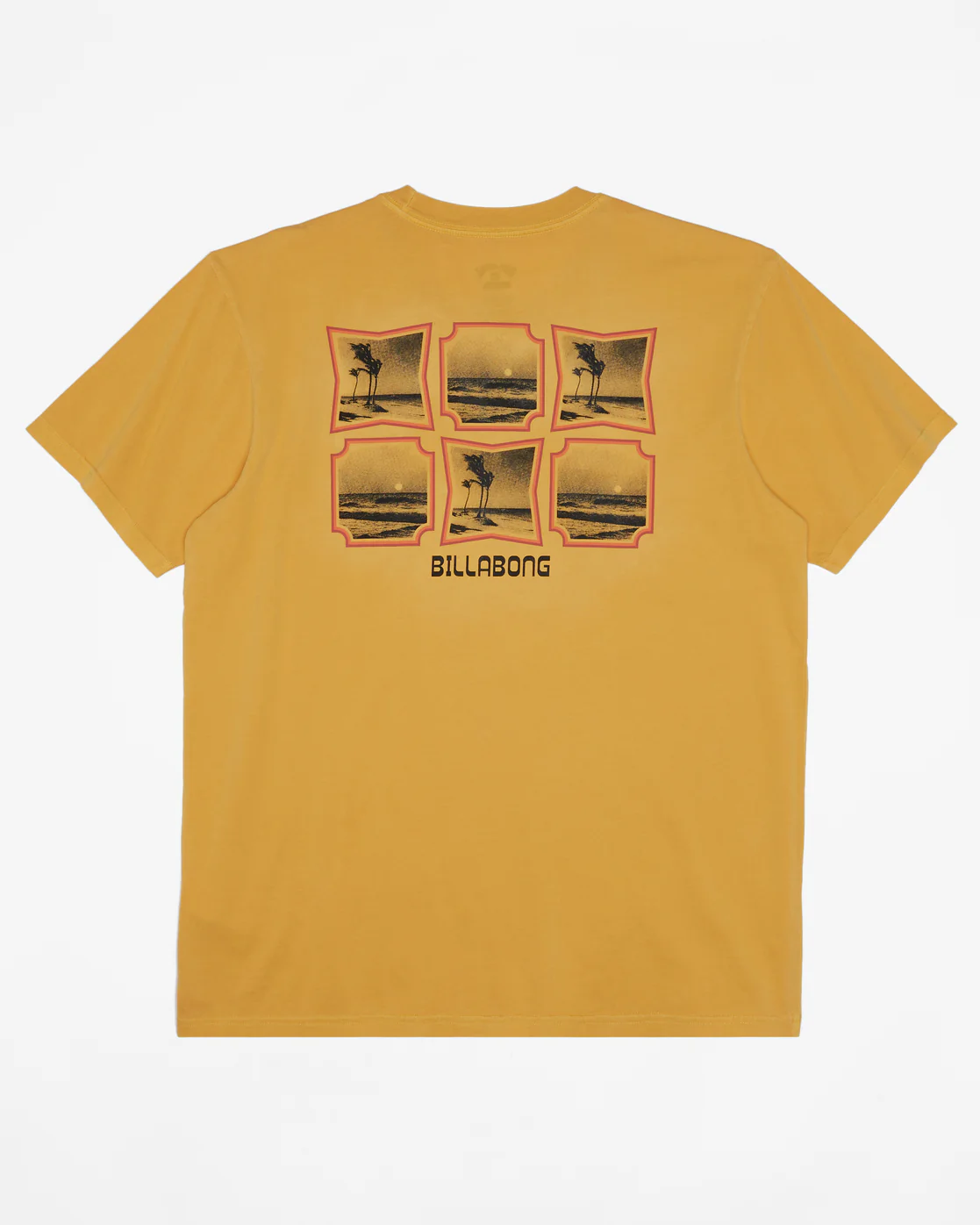Billabong Reflections Short Sleeve Wave Washed T-Shirt - Citrus -Biliabong Outlet