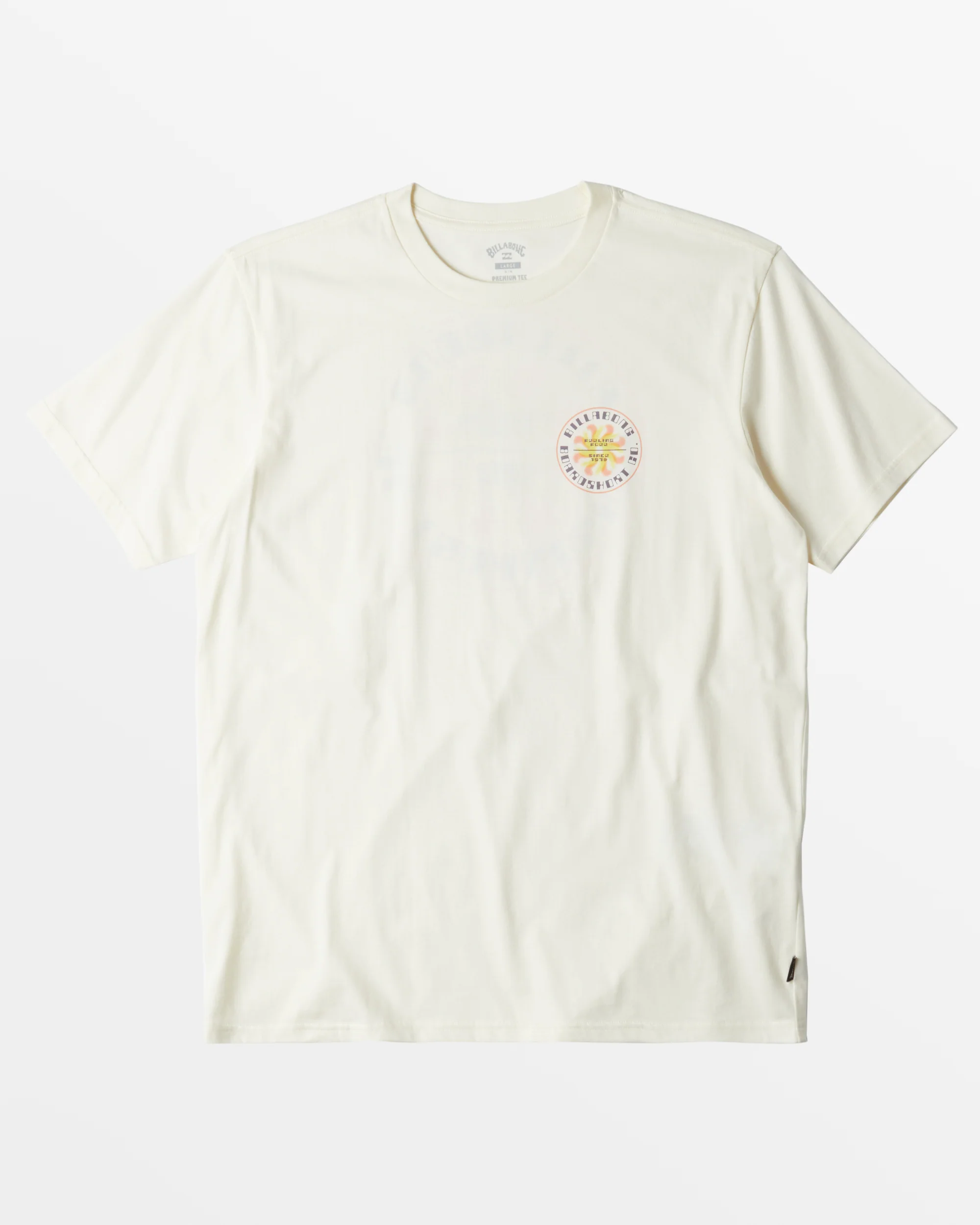 Billabong Swivel T-Shirt - Off White -Biliabong Outlet