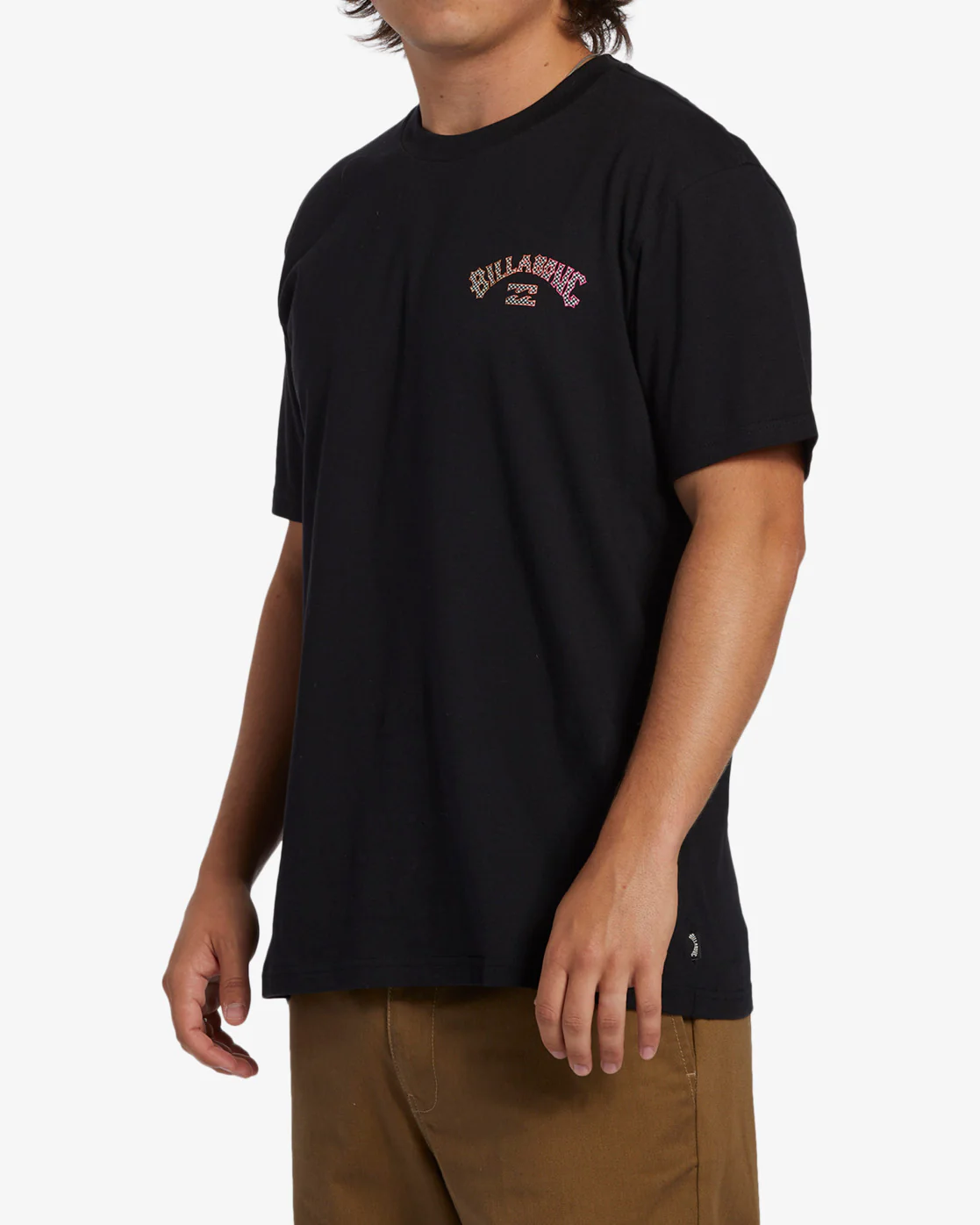 Billabong Arch Fill Short Sleeve T-Shirt - Black -Biliabong Outlet