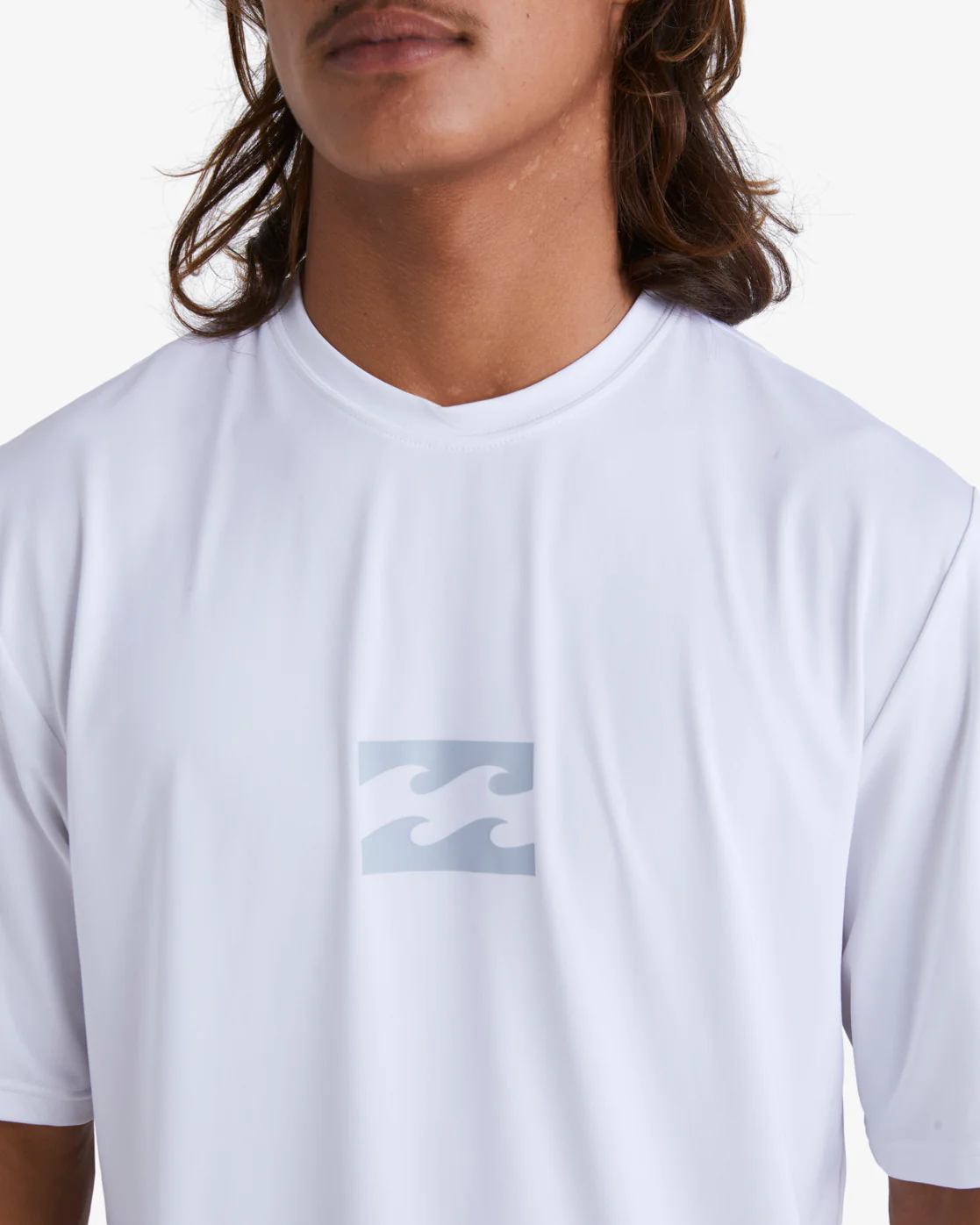 Billabong All Day Wave Loose Fit Short Sleeve Surf Tee - White -Biliabong Outlet