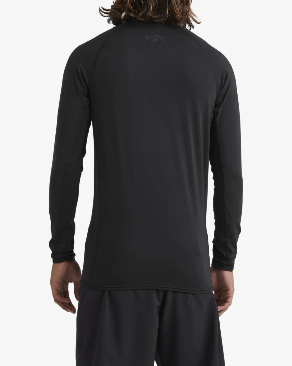 Billabong Arch Wave Performance Fit Long Sleeve Surf Tee - Black -Biliabong Outlet