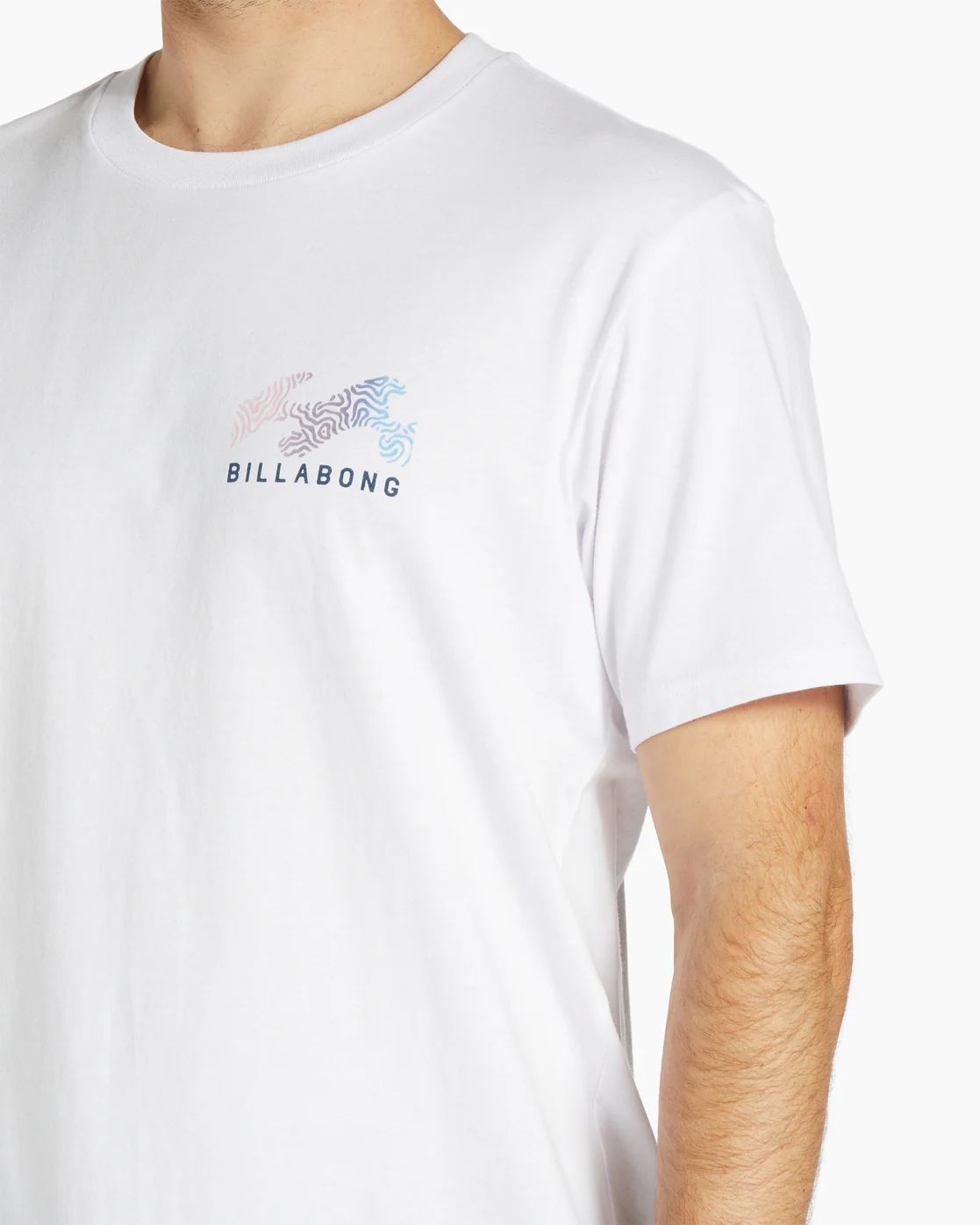 Billabong Segment Short Sleeve T-Shirt - White -Biliabong Outlet