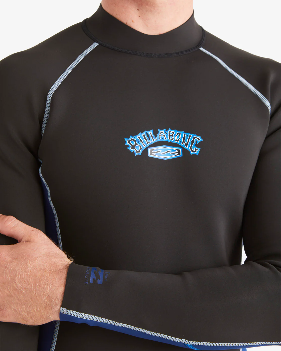 Billabong 1/1mm Absolute Wetsuit Jacket - Dark Royal -Biliabong Outlet