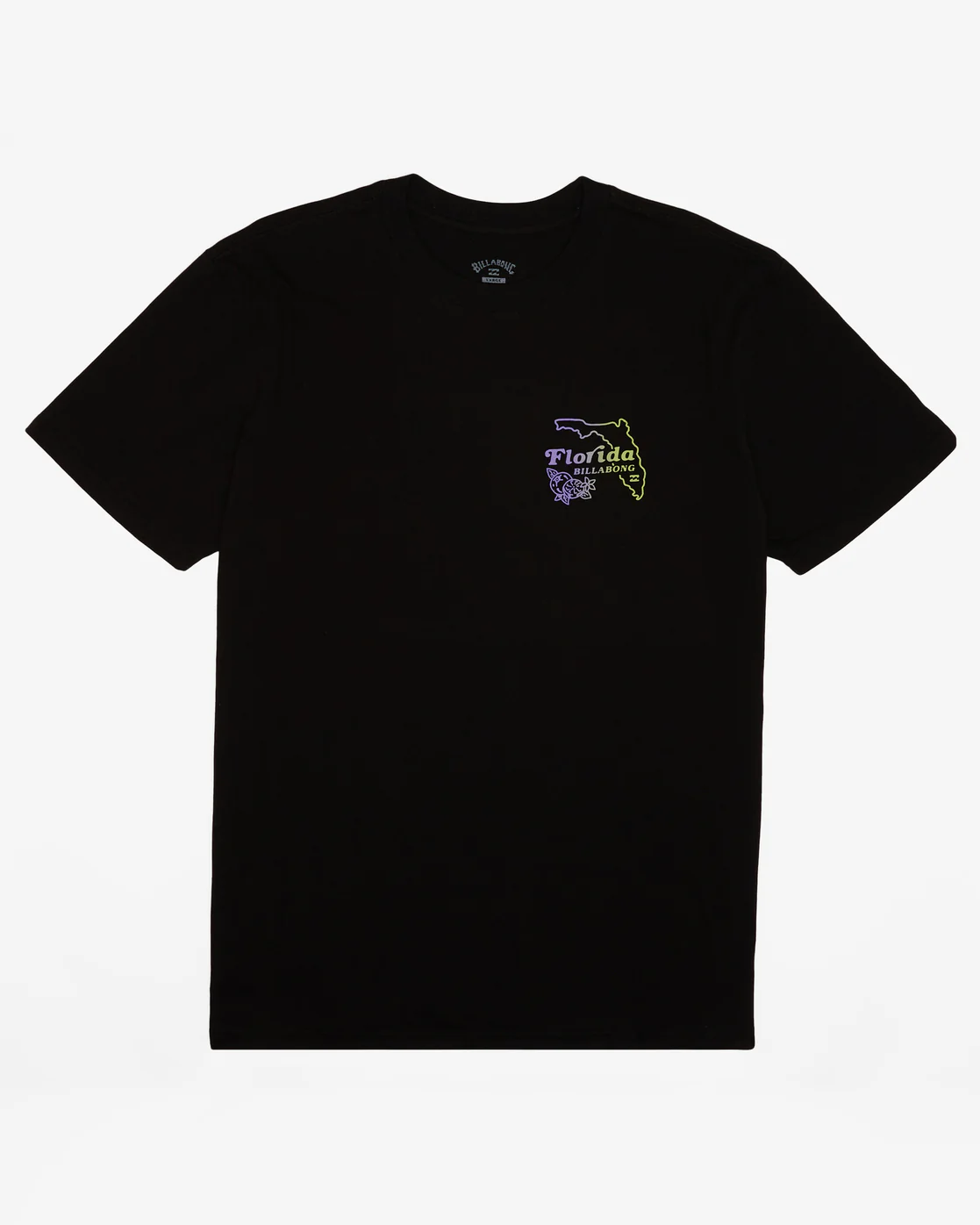 Billabong Handkie Florida Short Sleeve T-Shirt - Black -Biliabong Outlet