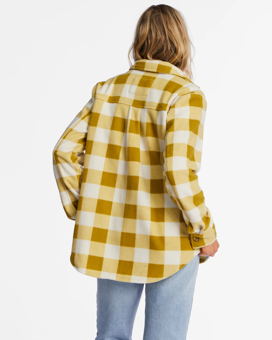 Billabong A/Div Forge Fleece Flannel Shacket - Fresh Moss -Biliabong Outlet