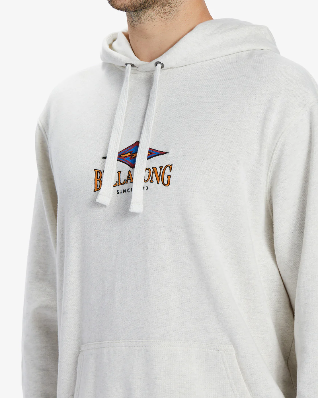 Billabong Short Sands Hoodie - Light Grey Heather -Biliabong Outlet