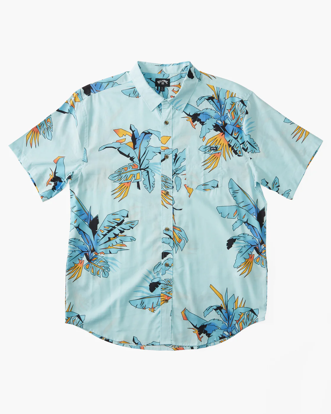 Billabong Sundays Short Sleeve Shirt - Coastal -Biliabong Outlet