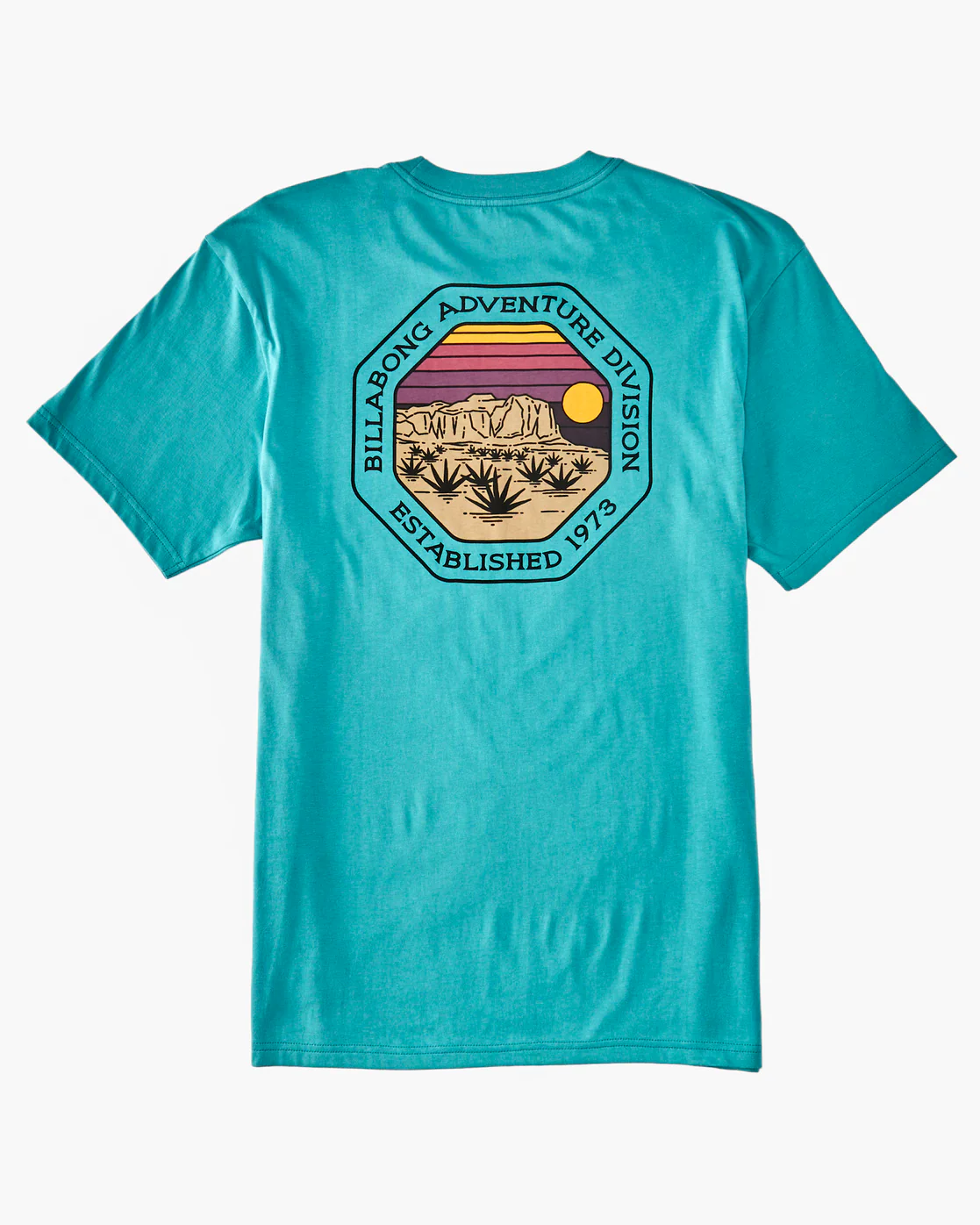 Billabong Rockies T-Shirt - Seagreen -Biliabong Outlet