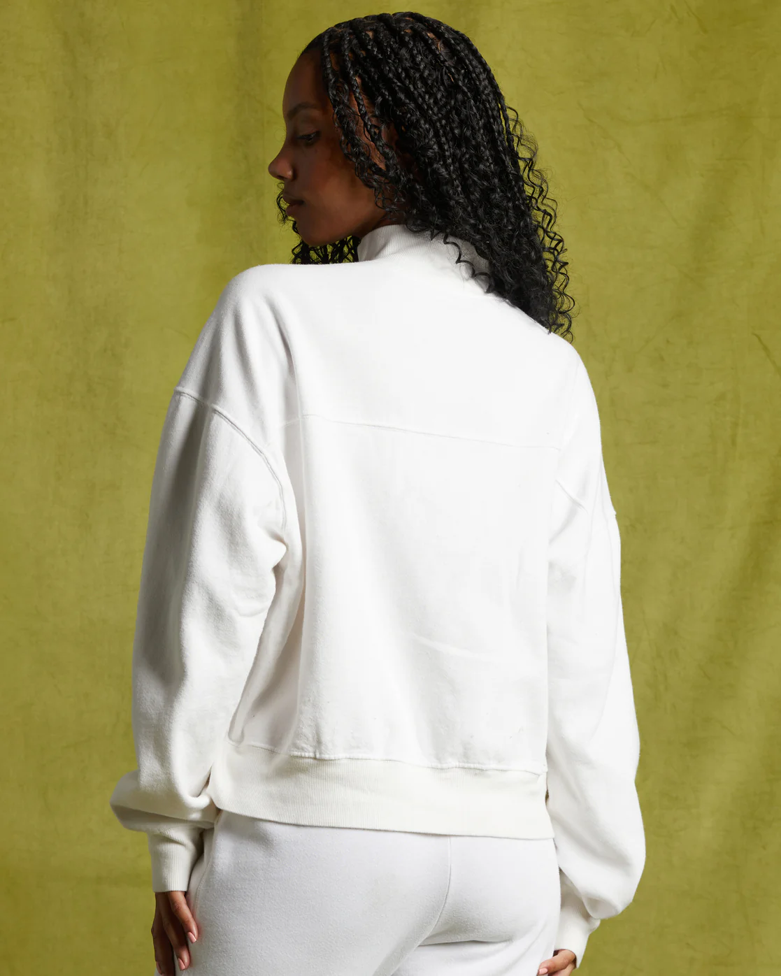 Billabong Chill Weekend Crew Neck Sweatshirt - Salt Crystal -Biliabong Outlet