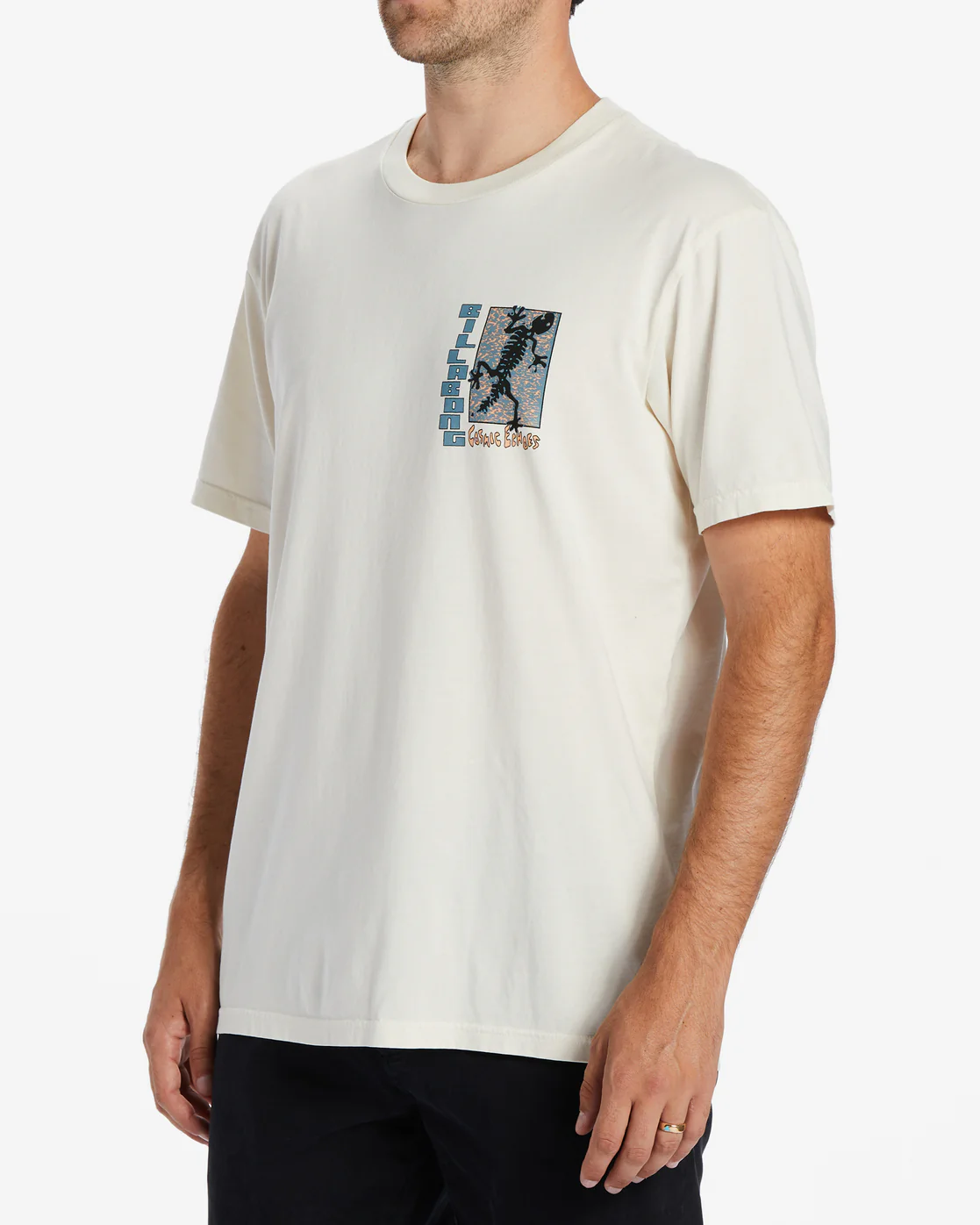 Billabong Cosmic Echoes T-Shirt - Off White -Biliabong Outlet