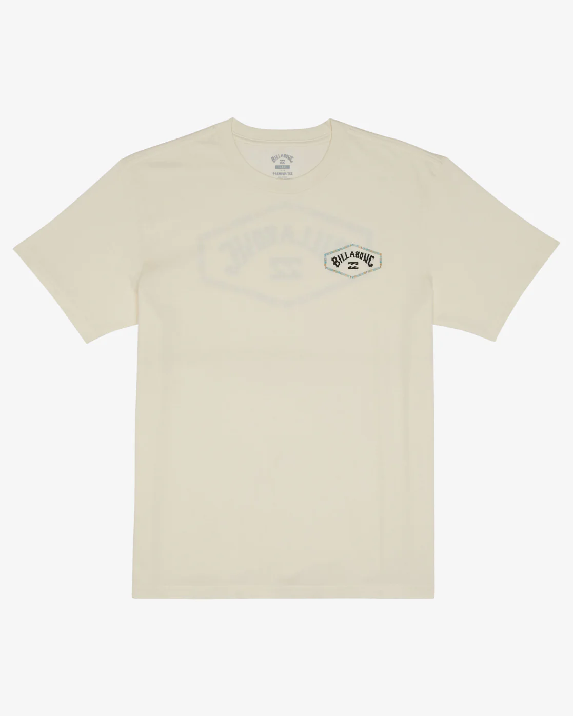 Billabong Exit Arch Short Sleeve T-Shirt - Off White -Biliabong Outlet