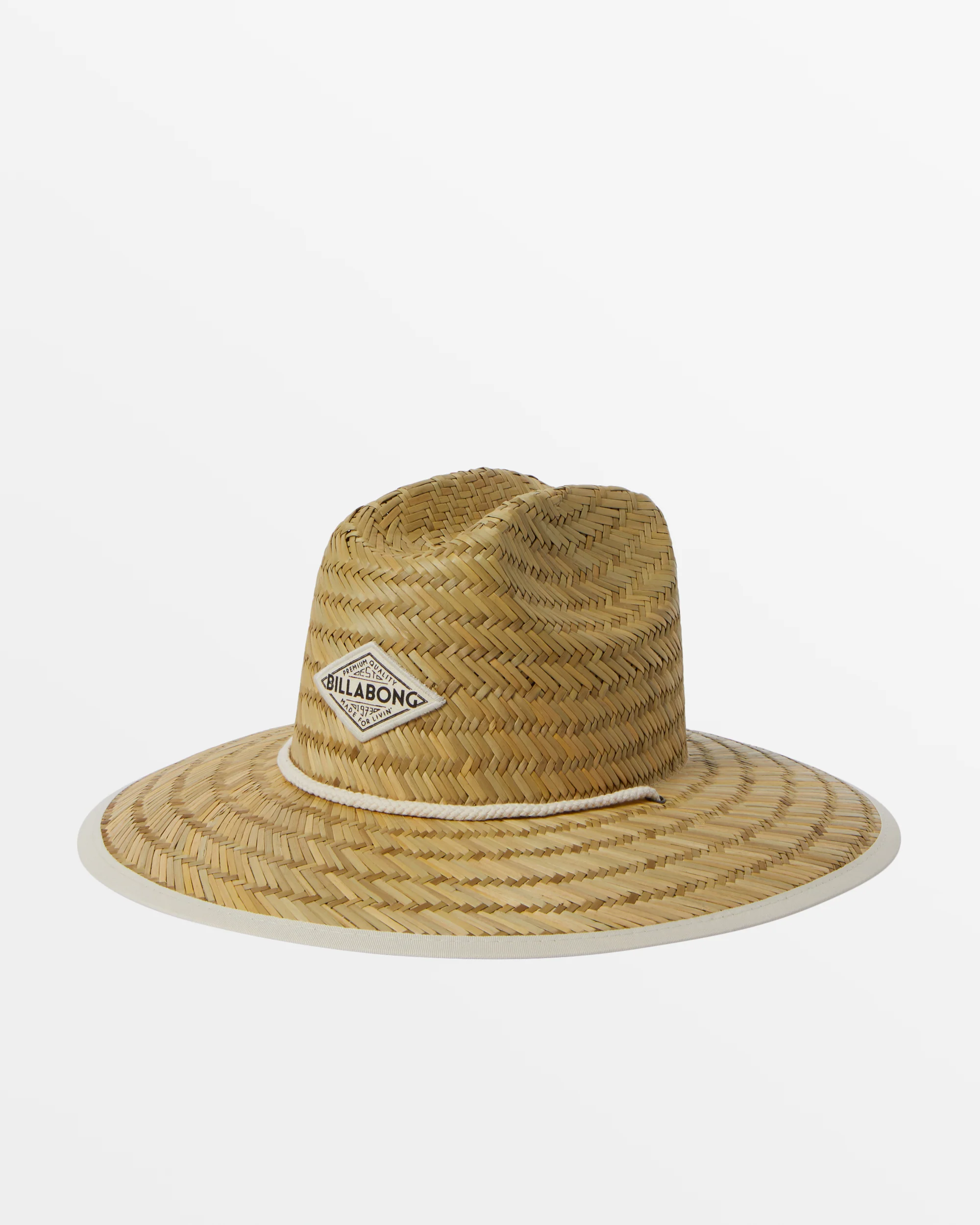 Billabong Tipton Straw Lifeguard Hat - Salt Crystal 1 -Biliabong Outlet
