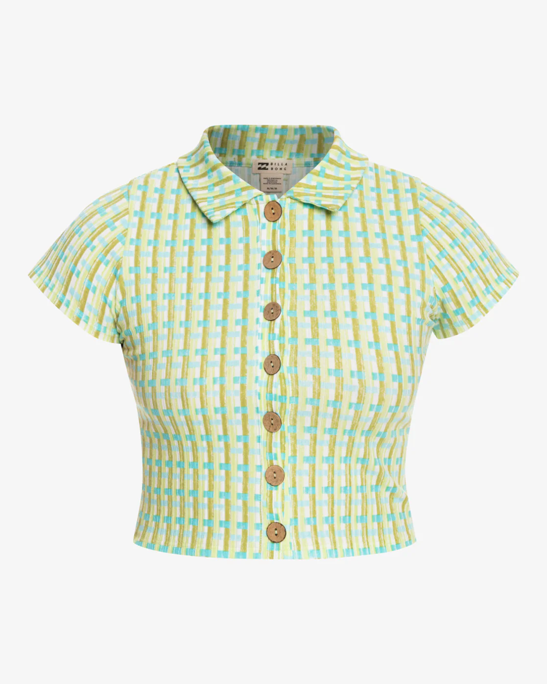 Billabong Forever Friend Rib Knit Top - Ocean Eyes -Biliabong Outlet