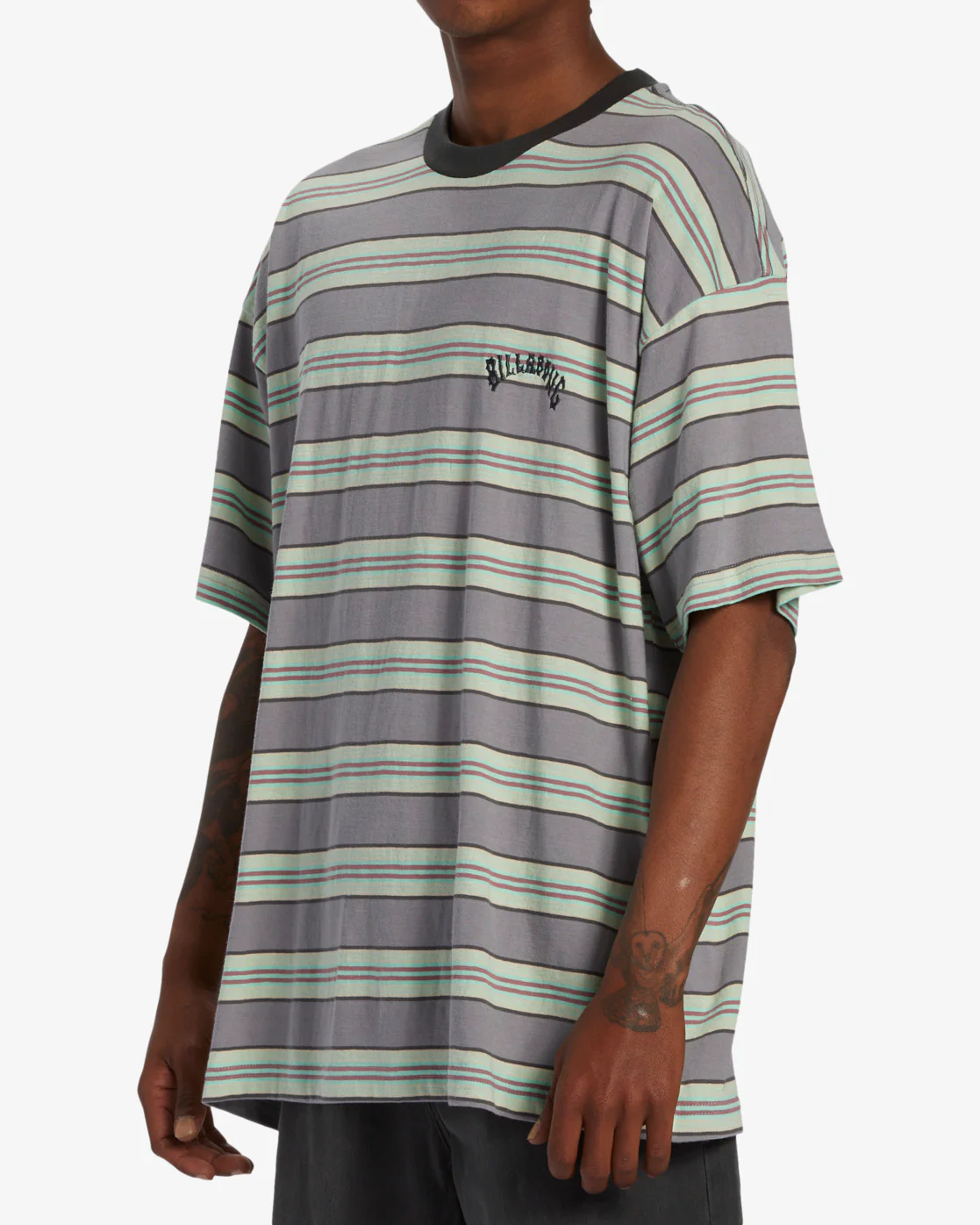 Billabong Baxter Crew Knit - Grey Violet -Biliabong Outlet