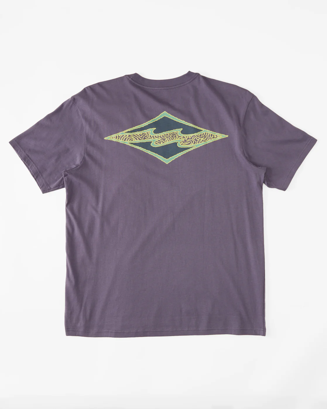 Billabong Crayon Wave Short Sleeve T-Shirt - Dusty Grape -Biliabong Outlet