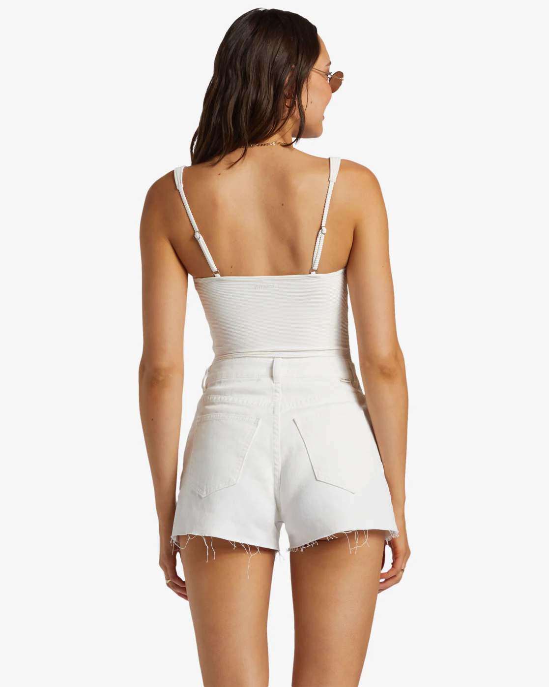 Billabong High Tides Short Denim Shorts - Salt Crystal -Biliabong Outlet
