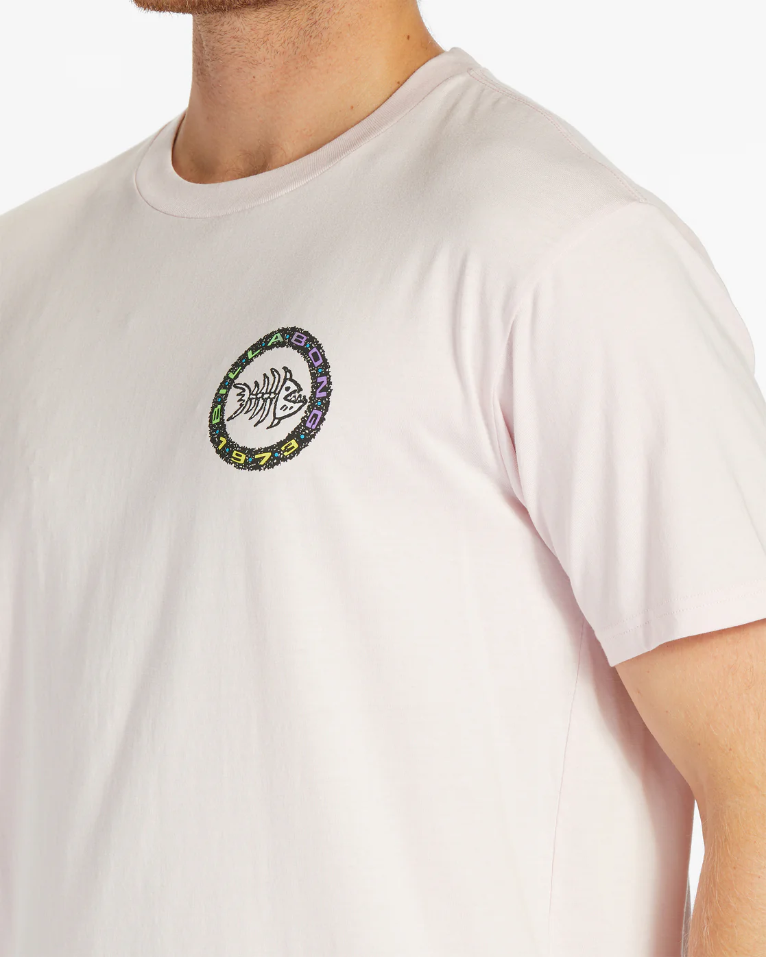 Billabong Bonez Short Sleeve T-Shirt - Pastel -Biliabong Outlet