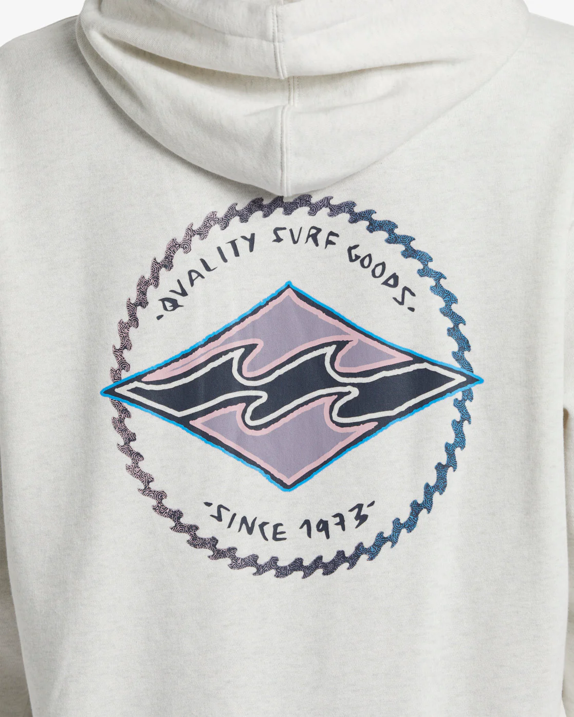 Billabong Shorebird Pullover Sweatshirt - Light Grey Heather -Biliabong Outlet