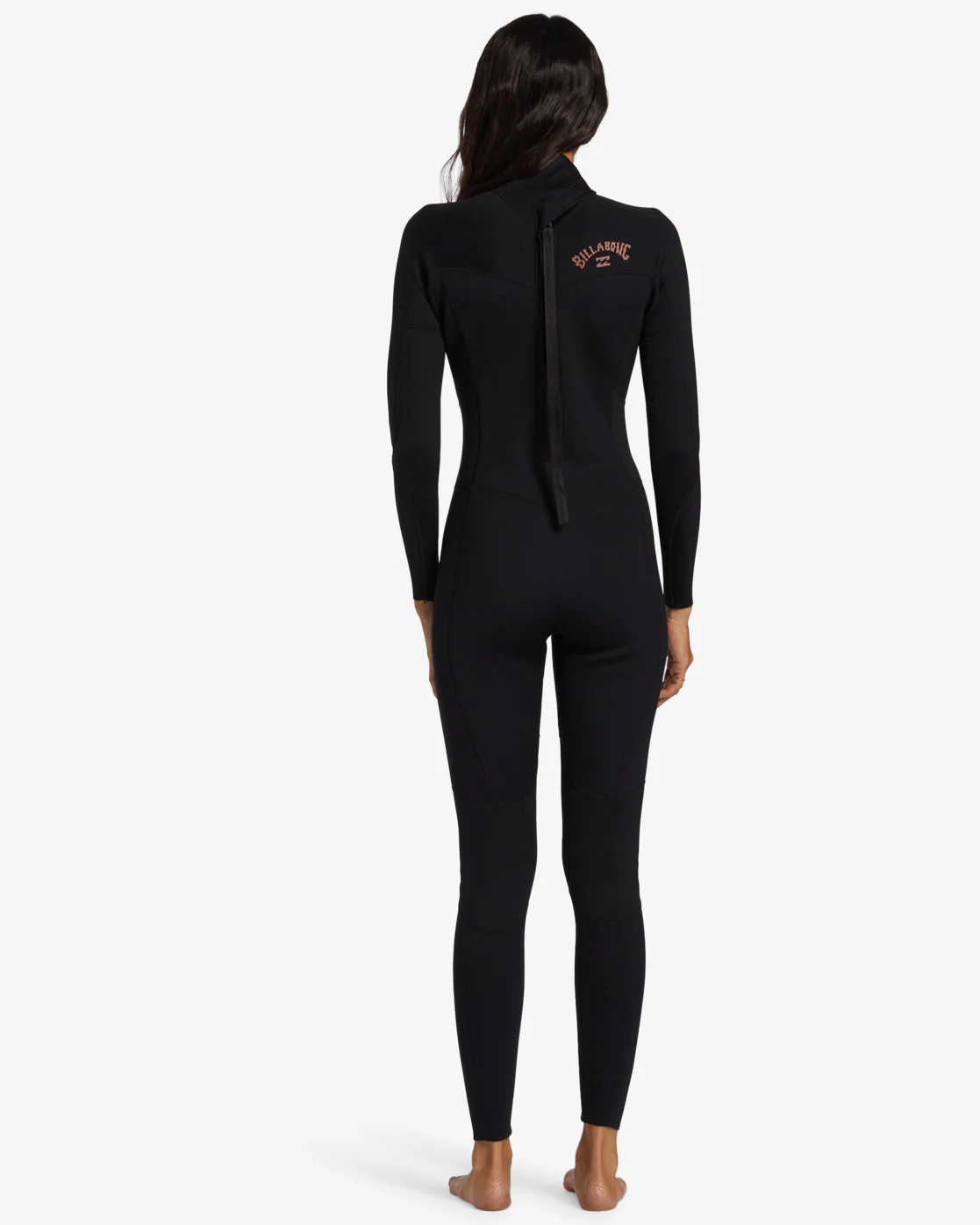 Billabong 4/3mm Foil Back Zip Wetsuit - Black -Biliabong Outlet