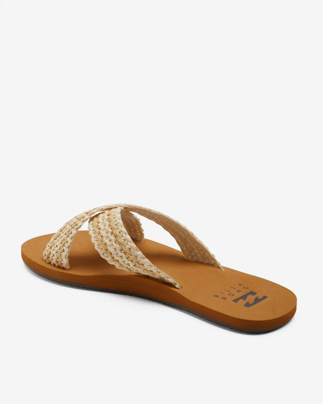 Billabong Akela Slide Sandals - Natural -Biliabong Outlet