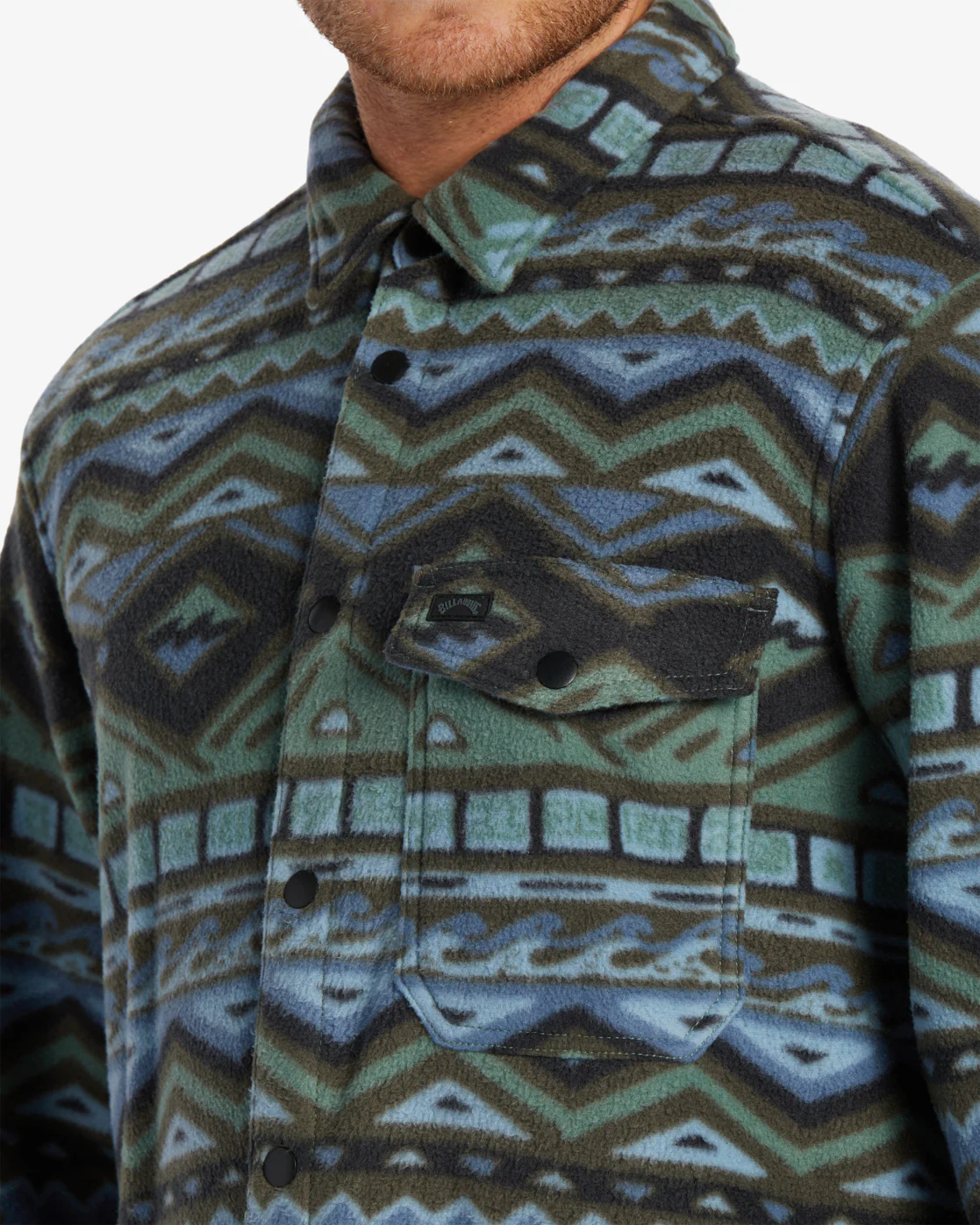 Billabong A/Div Furnace Flannel Shirt - Raven -Biliabong Outlet