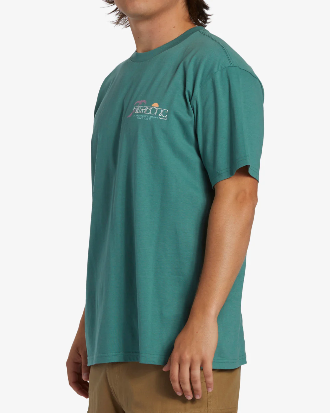 Billabong Lounge Short Sleeve T-Shirt - Billiard -Biliabong Outlet