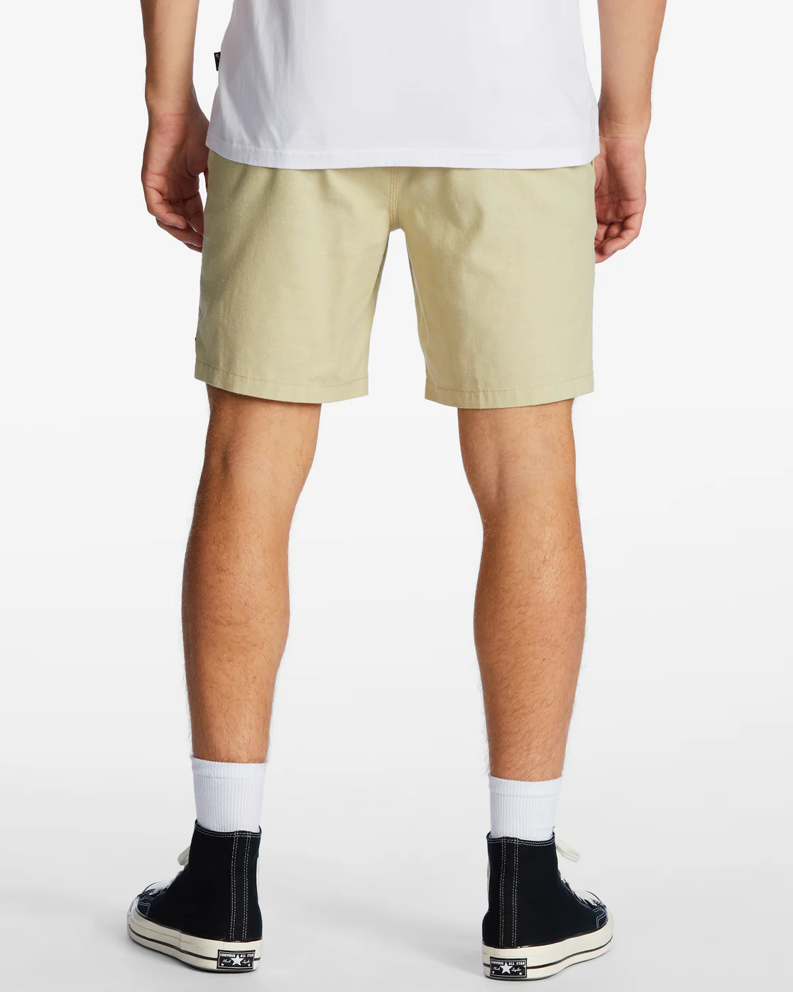 Billabong Surftrek Hemp Technical Elasticized Shorts - Field Khaki -Biliabong Outlet