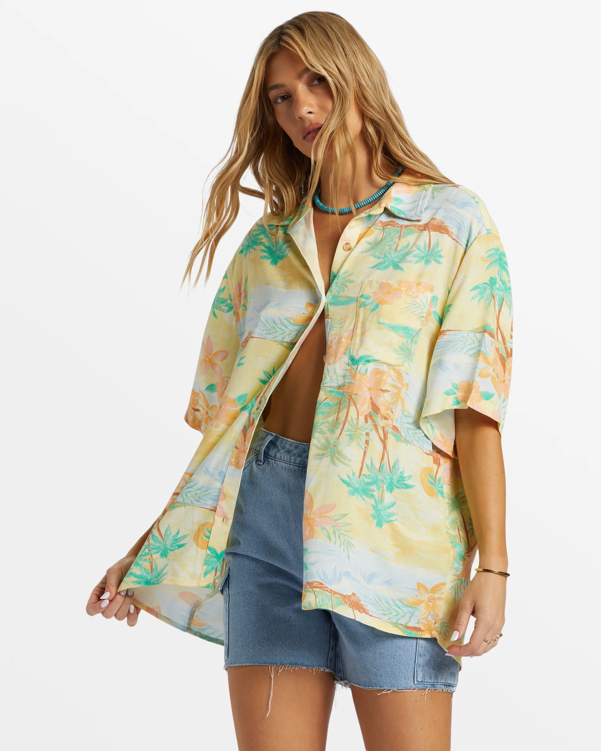 Billabong On Vacation Woven Shirt - Multi -Biliabong Outlet