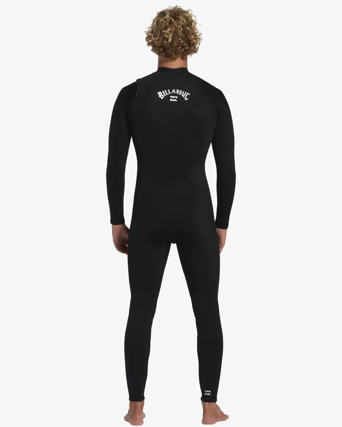 Billabong 3/2mm Foil Chest Zip Wetsuit - Black -Biliabong Outlet