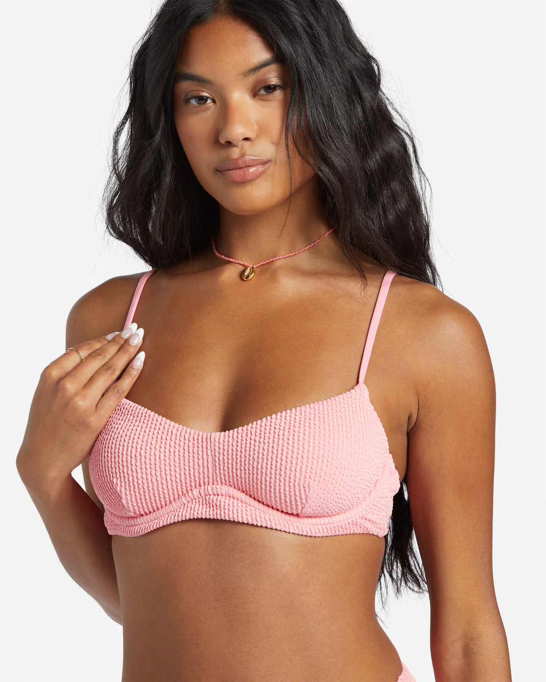 Billabong Summer High Kensley Underwire Bikini Top - Flamingo -Biliabong Outlet