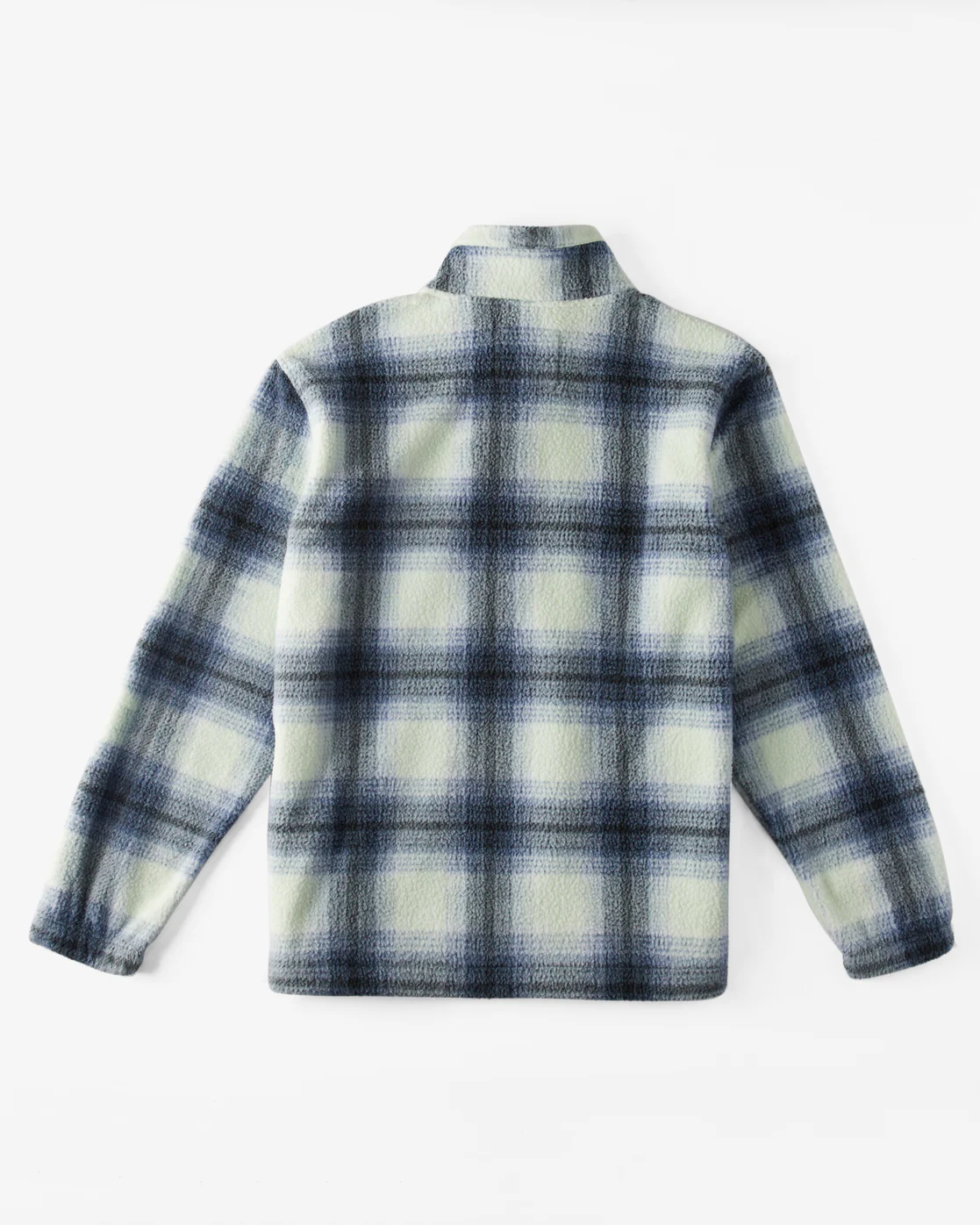 Billabong Boundary Half-Zip Mock Neck Fleece - Slate Blue -Biliabong Outlet