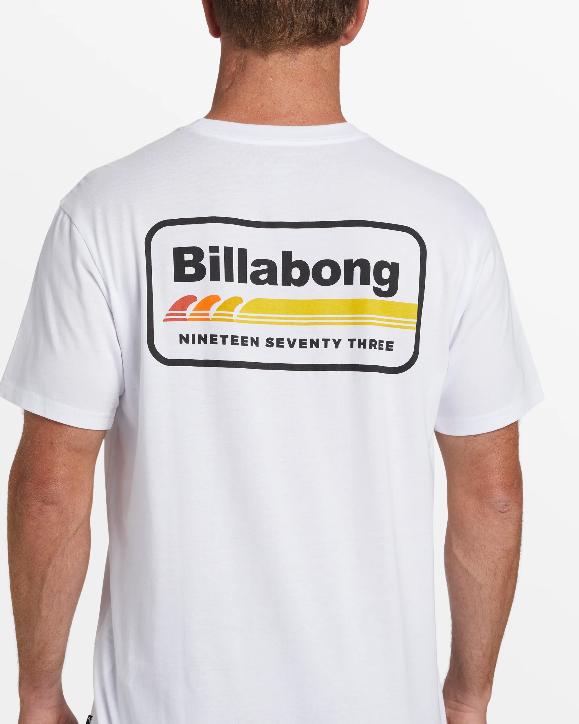 Billabong Walled T-Shirt - White -Biliabong Outlet