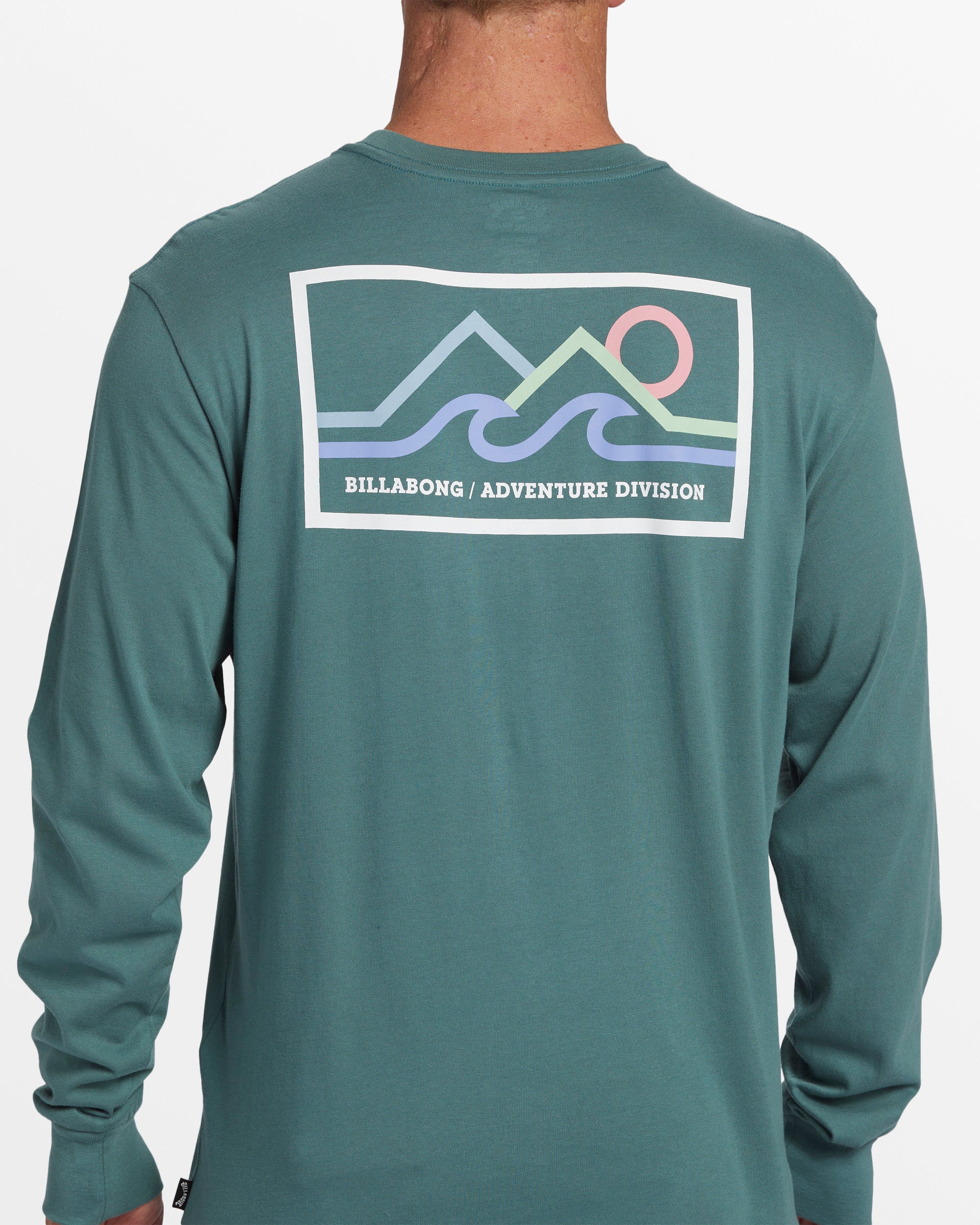 Billabong A/Div Length Long Sleeve T-Shirt - Sea Pine -Biliabong Outlet