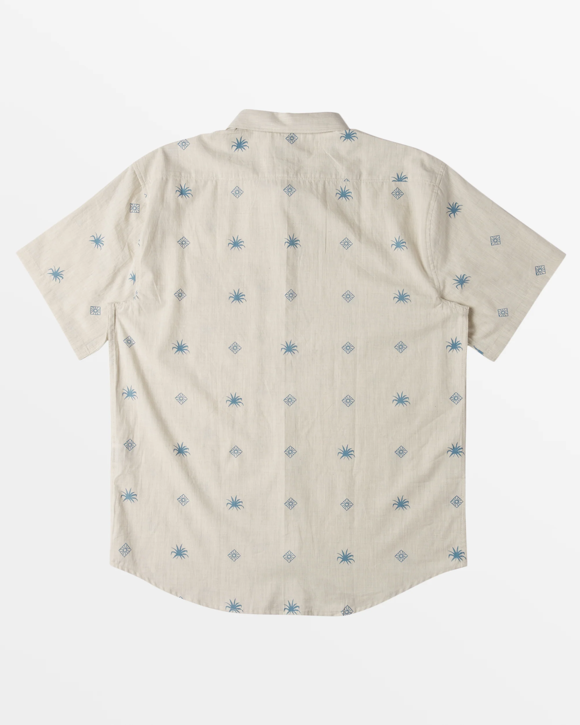 Billabong Sundays Mini Short Sleeve Shirt - Cream -Biliabong Outlet