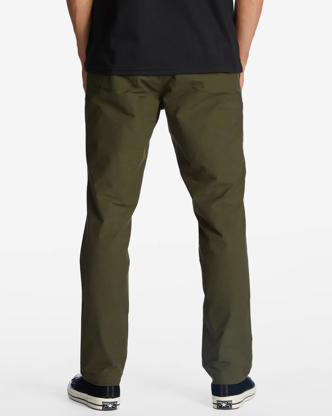Billabong A/Div Surftrek Plus Organic Elastic Waist Pants - Dark Olive -Biliabong Outlet