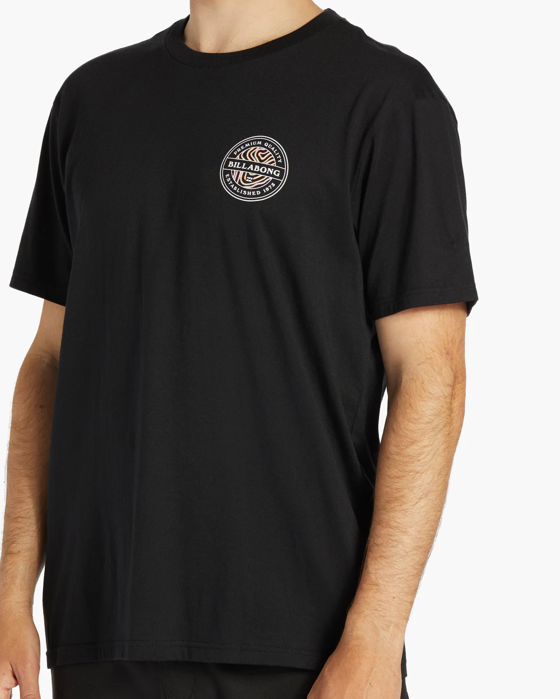 Billabong Rotor Short Sleeve T-Shirt - Black -Biliabong Outlet