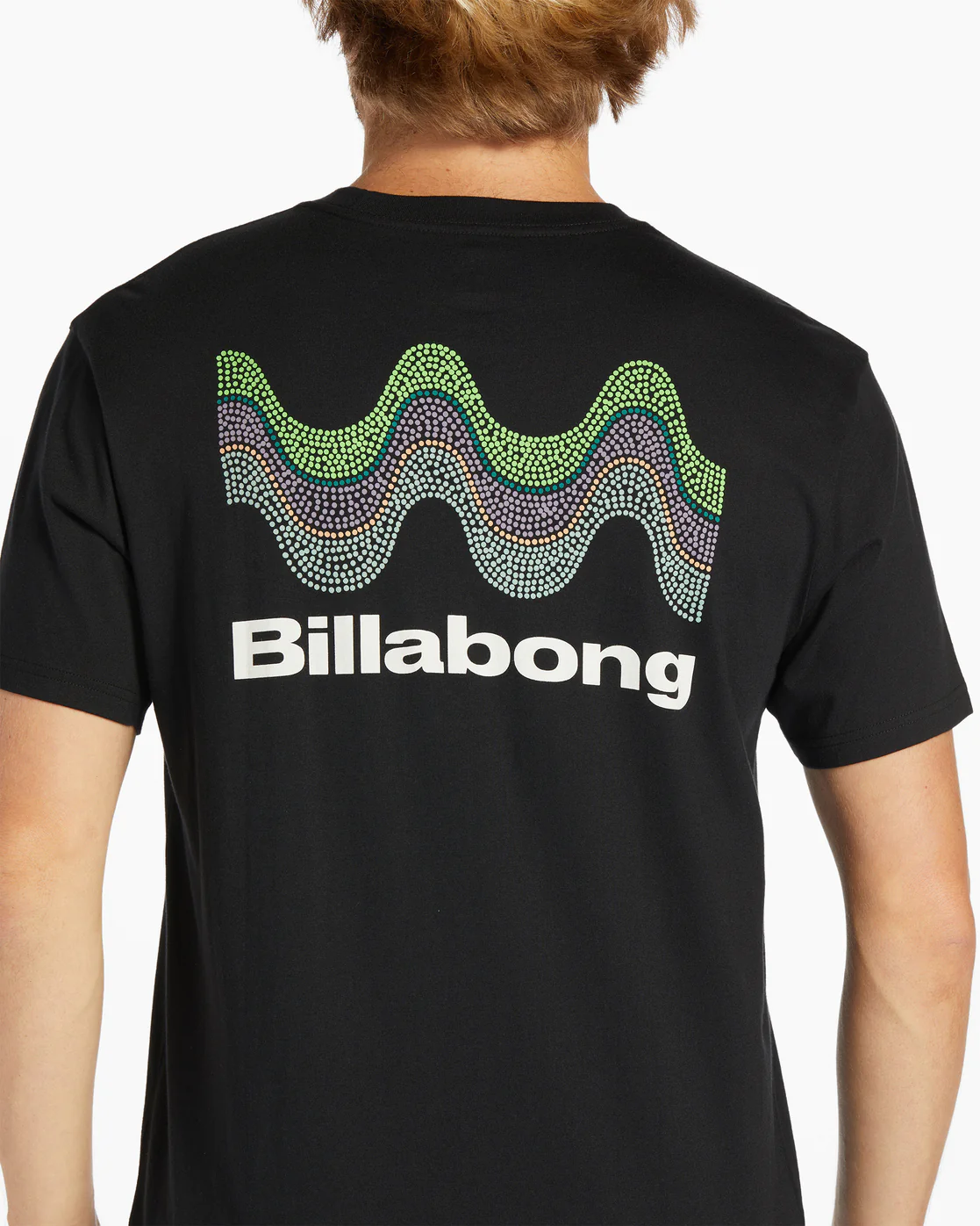 Billabong Segment Short Sleeve T-Shirt - Black -Biliabong Outlet