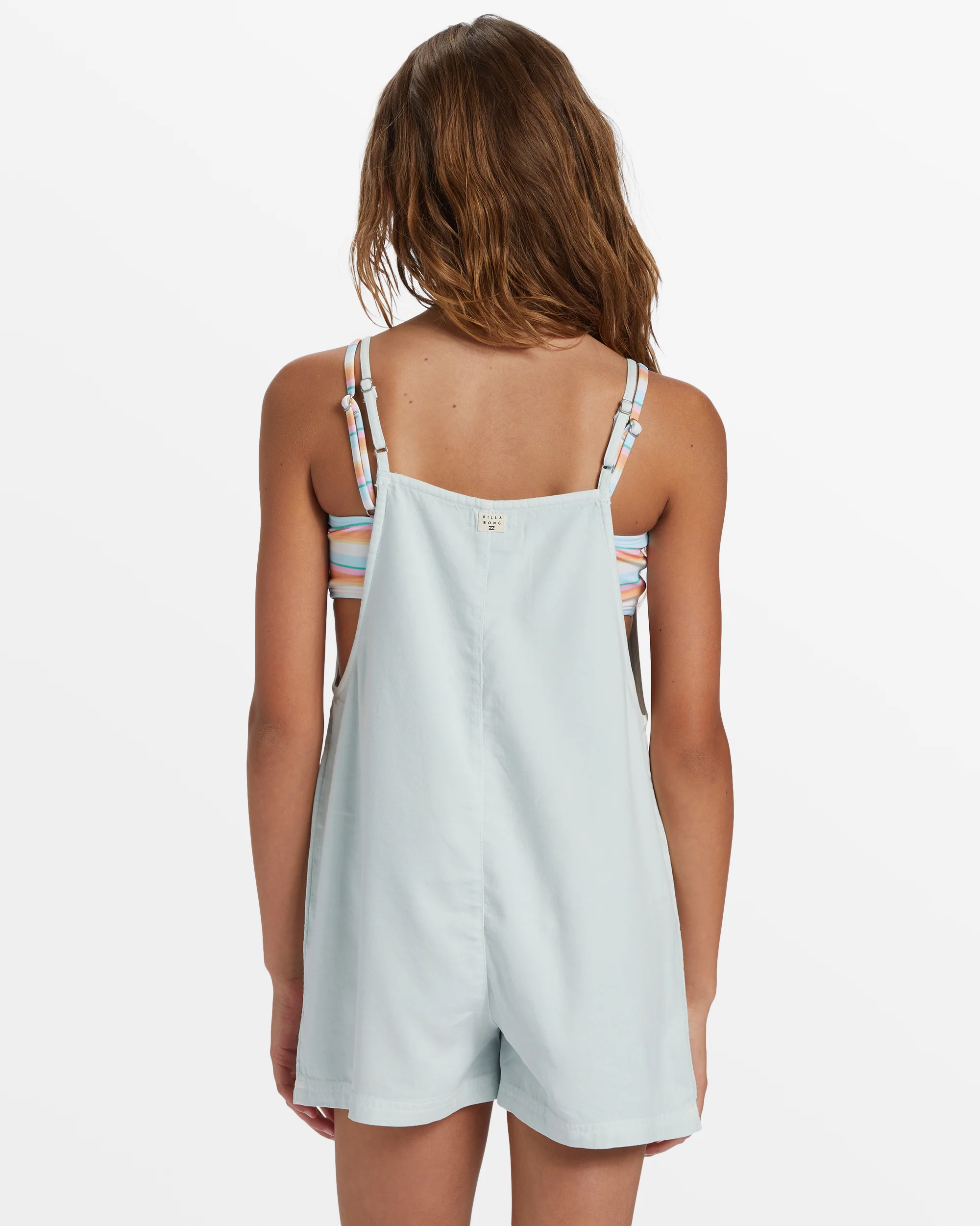 Billabong Wave Watch Jr Romper - Light Chambray -Biliabong Outlet