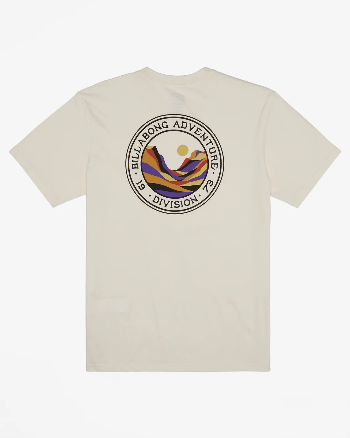 Billabong Rockies Short Sleeve T-Shirt - Off White -Biliabong Outlet