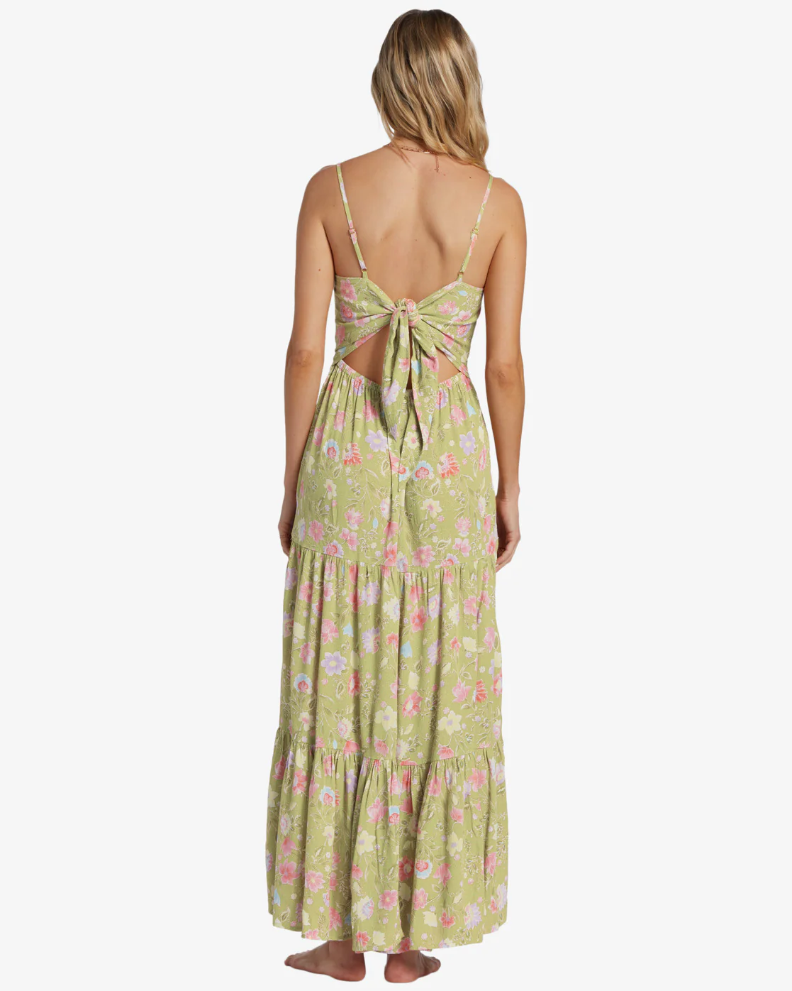 Billabong Riviera Romance Dress - Green Envy -Biliabong Outlet