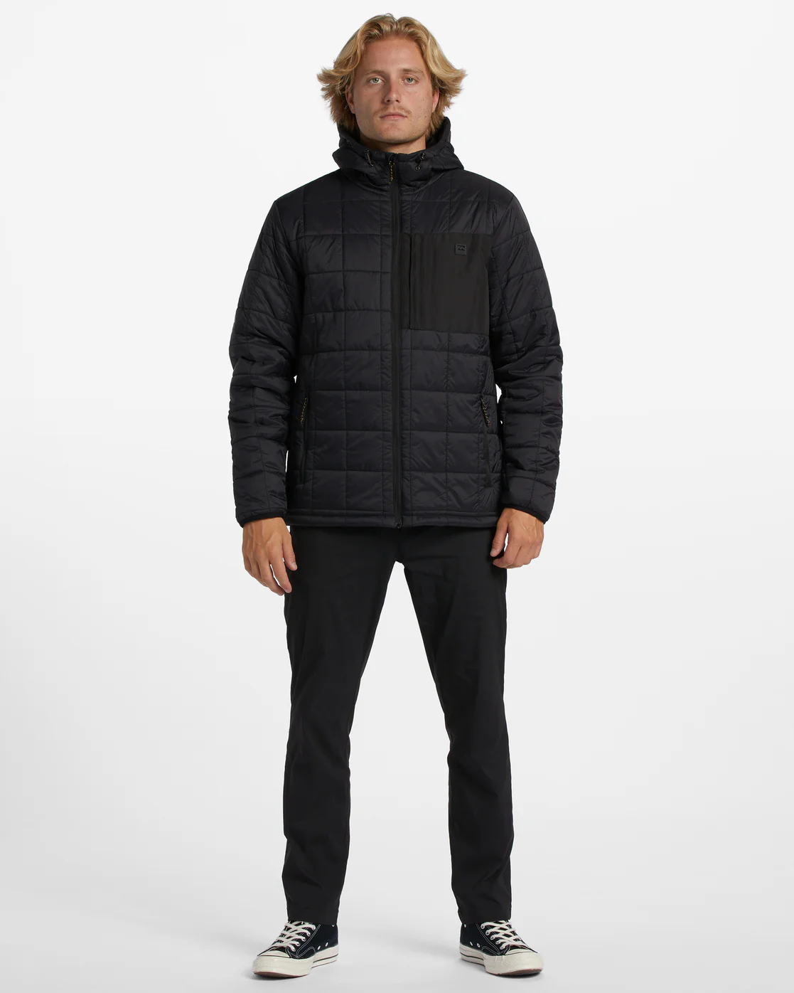 Billabong A/Div Journey Puffer Jacket - Black -Biliabong Outlet